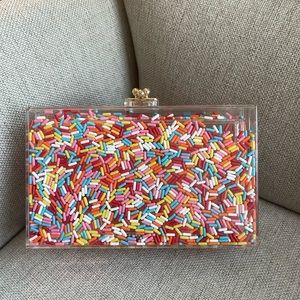 Sephora x Museum of Ice Cream collab Confetti Clutch Bag